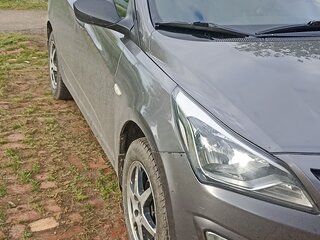 2014 Hyundai Solaris I Рестайлинг, серый, 700000 рублей, вид 3