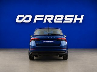 2021 Skoda Rapid II, синий, 1770444 рублей, вид 4