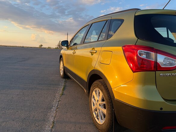 2014 Suzuki SX4 II (S-Cross), зелёный - вид 19