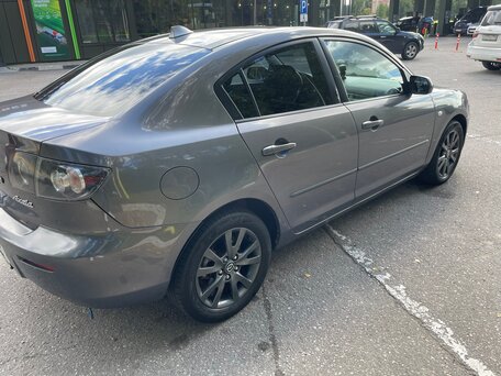 2007 Mazda 3 I (BK) Рестайлинг, серый, 550000 рублей, вид 4