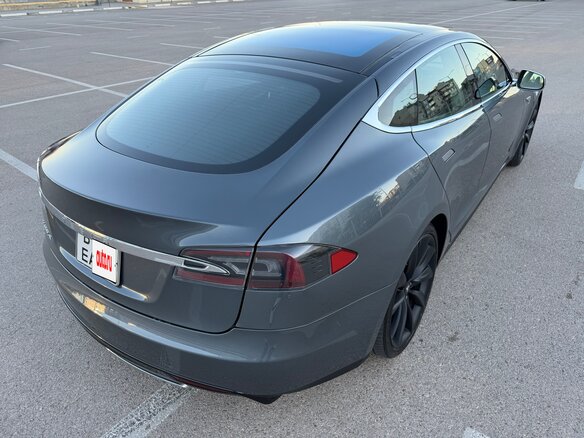 2012 Tesla Model S P85 I, серый - вид 9
