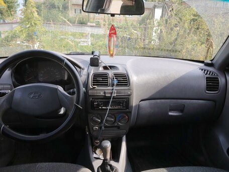 2008 Hyundai Accent ТагАЗ II, бежевый, 270000 рублей, вид 4