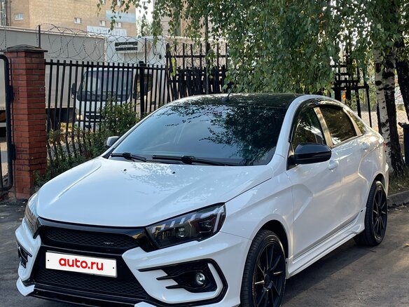 2017 Lada (ВАЗ) Vesta I, белый, 850000 рублей