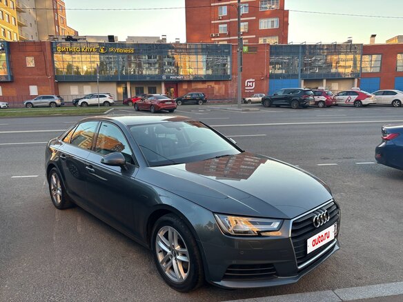 2018 Audi A4 V (B9), серый - вид 1