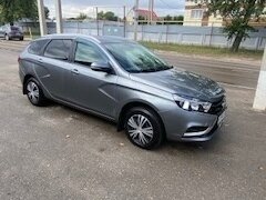 2018 Lada (ВАЗ) Vesta SW I, серый, 915000 рублей - вид 5
