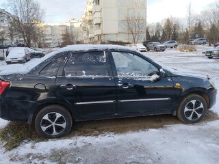 2013 Lada (ВАЗ) Granta I, чёрный, 300000 рублей, вид 3