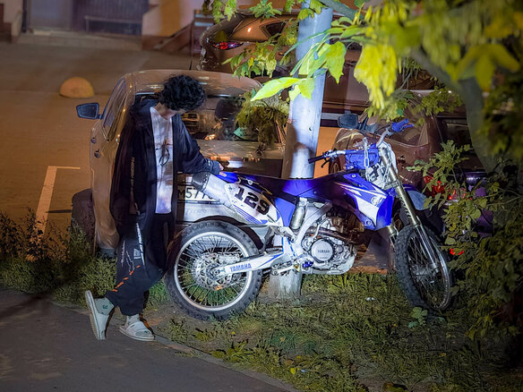 2009 Yamaha YZ450F, синий, 340000 рублей - вид 5