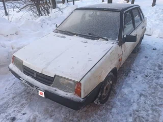 1996 Lada (ВАЗ) 21099, белый, 70000 рублей, вид 1