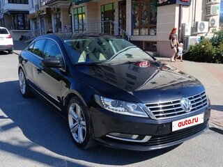 2013 Volkswagen Passat CC I Рестайлинг, чёрный, 1370000 рублей, вид 3