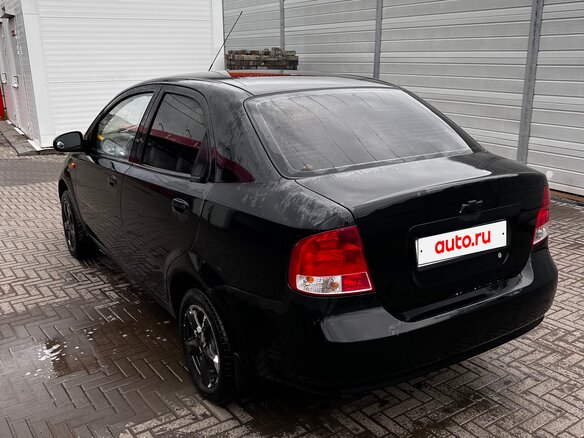 2004 Chevrolet Aveo I, чёрный, 195000 рублей - вид 8