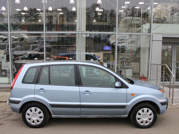 2008 Ford Fusion I Рестайлинг, голубой, 375000 рублей - вид 3