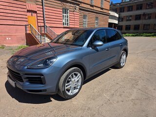2020 Porsche Cayenne III, голубой, 7300000 рублей, вид 5