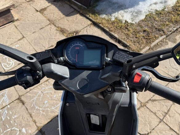 2007 Aprilia SR 50, серебристый, 180000 рублей - вид 4