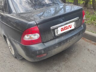 2007 Lada (ВАЗ) Priora I, чёрный, 110000 рублей, вид 2