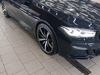 2022 BMW 5 серии 530i VII (G30/G31/G38) Рестайлинг, синий, 5100000 рублей, вид 2