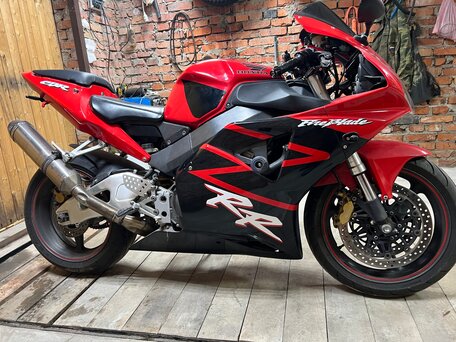 2004 Honda CBR 954RR Fireblade, красный, 500000 рублей, вид 5