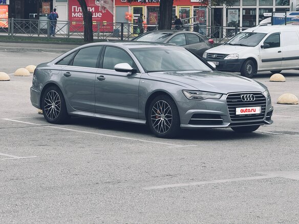 2015 Audi A6 IV (C7) Рестайлинг, серый, 2600000 рублей - вид 19
