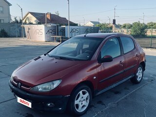 2004 Peugeot 206, красный, 250000 рублей, вид 1