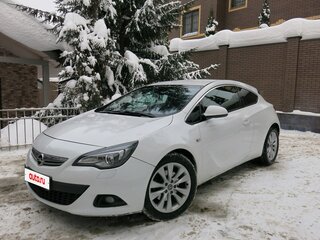 2012 Opel Astra GTC J Рестайлинг, белый, 860000 рублей, вид 1