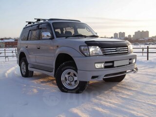 1999 Toyota Land Cruiser Prado 90 Series Рестайлинг, серый, 1700000 рублей, вид 1