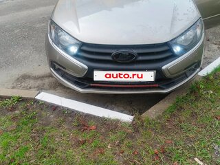 2022 Lada (ВАЗ) Granta Euro-2 I Рестайлинг, серый, 530000 рублей, вид 3