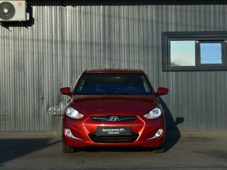 2012 Hyundai Solaris I, красный, 869999 рублей, вид 2