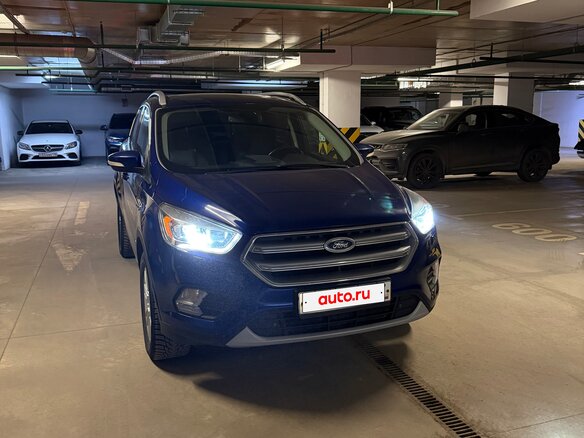 2016 Ford Kuga II Рестайлинг, синий, 1890000 рублей - вид 22