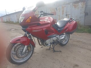 1999 Honda NT650V Deauville, красный, 295000 рублей, вид 1