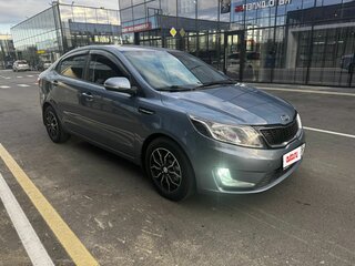 2013 Kia Rio 4-speed III, голубой, 880000 рублей, вид 1
