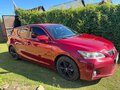 2011 Lexus CT 200h I, красный, 1650000 рублей