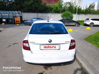 2017 Skoda Rapid I Рестайлинг, белый, 1200000 рублей, вид 4
