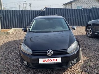 2011 Volkswagen Golf VI, чёрный, 670000 рублей, вид 1