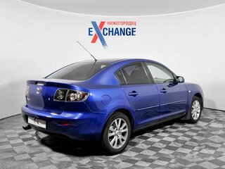 2008 Mazda 3 I (BK) Рестайлинг, синий, 411000 рублей, вид 3