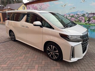 2021 Toyota Alphard III Рестайлинг, белый, 4960000 рублей, вид 2