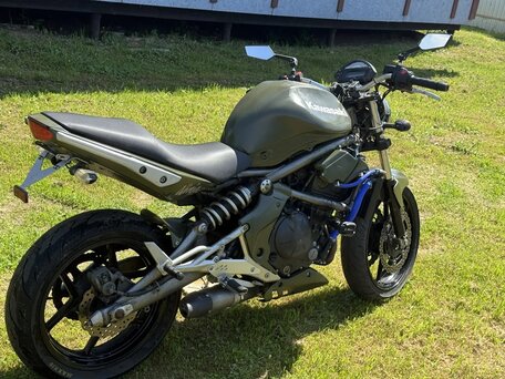 2016 Kawasaki ER-4F (Ninja 400R), зелёный, 280000 рублей, вид 4