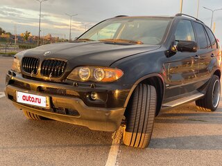 2004 BMW X5 3.0i I (E53) Рестайлинг, чёрный, 750000 рублей, вид 5