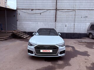 2020 Audi A6 40 TDI V (C8), белый, 4300000 рублей, вид 2