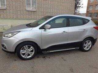 2014 Hyundai ix35 I Рестайлинг, серебристый, 1100000 рублей, вид 4