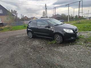 2010 Chevrolet Aveo I Рестайлинг, чёрный, 450000 рублей, вид 3