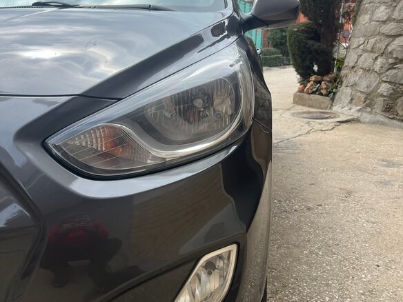 2012 Hyundai Solaris I, серый, 970000 рублей - вид 6