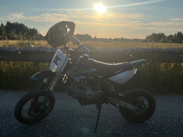 2015 JMC 125 MX, синий, 42000 рублей - вид 3