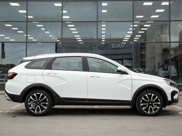 2026 Lada (ВАЗ) Vesta SW Cross I Рестайлинг (NG), белый - вид 8