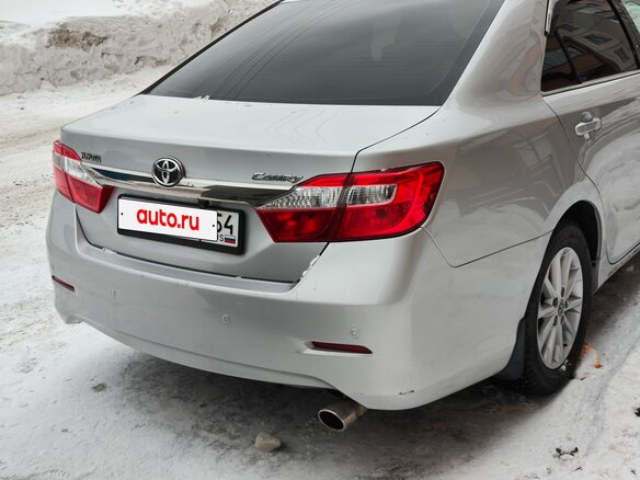 2013 Toyota Camry VII (XV50), серебристый, 1450000 рублей - вид 4