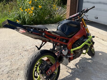 2003 Kawasaki ZX-6 Ninja, чёрный, 140000 рублей, вид 1