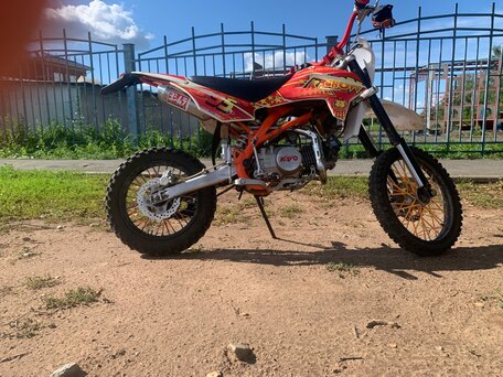 2023 Kayo Basic TT140EM, красный, 70000 рублей, вид 5