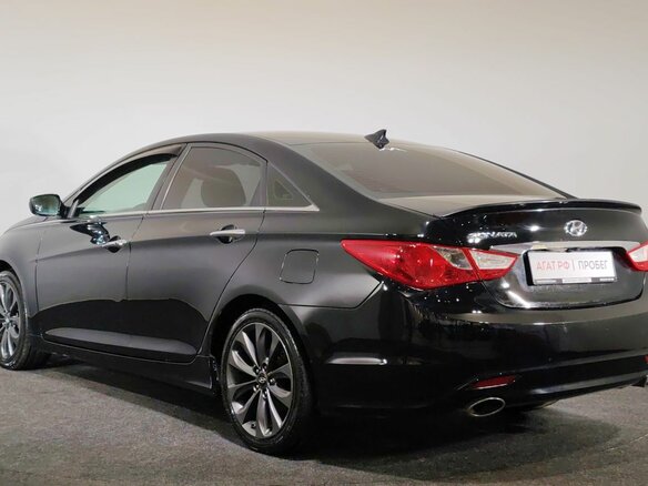 2012 Hyundai Sonata VI (YF), чёрный - вид 6