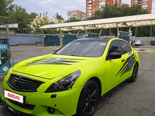 2010 Infiniti G25 IV, жёлтый, 1350000 рублей, вид 1