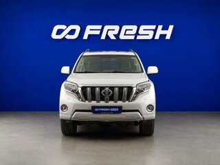 2014 Toyota Land Cruiser Prado 5-speed 150 Series Рестайлинг 1, белый, 3887077 рублей, вид 3