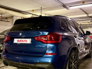 2019 BMW X3 M40d III (G01), синий, 6025000 рублей, вид 3