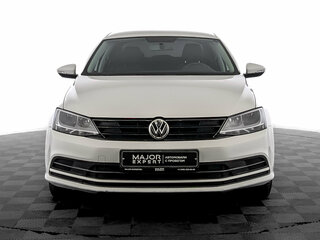 2015 Volkswagen Jetta VI Рестайлинг, белый, 1116000 рублей, вид 2